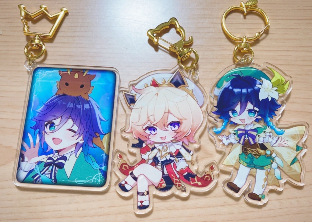 NEW 原神 アクリルキーホルダー