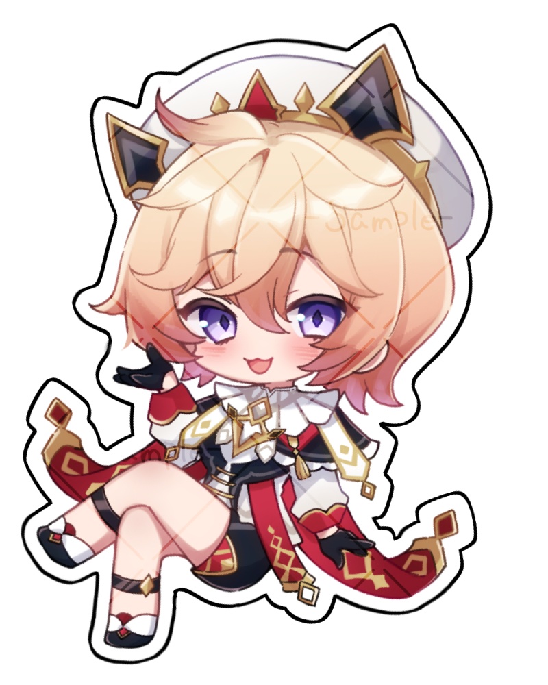 原神　ダリア　アクリルキーホルダー