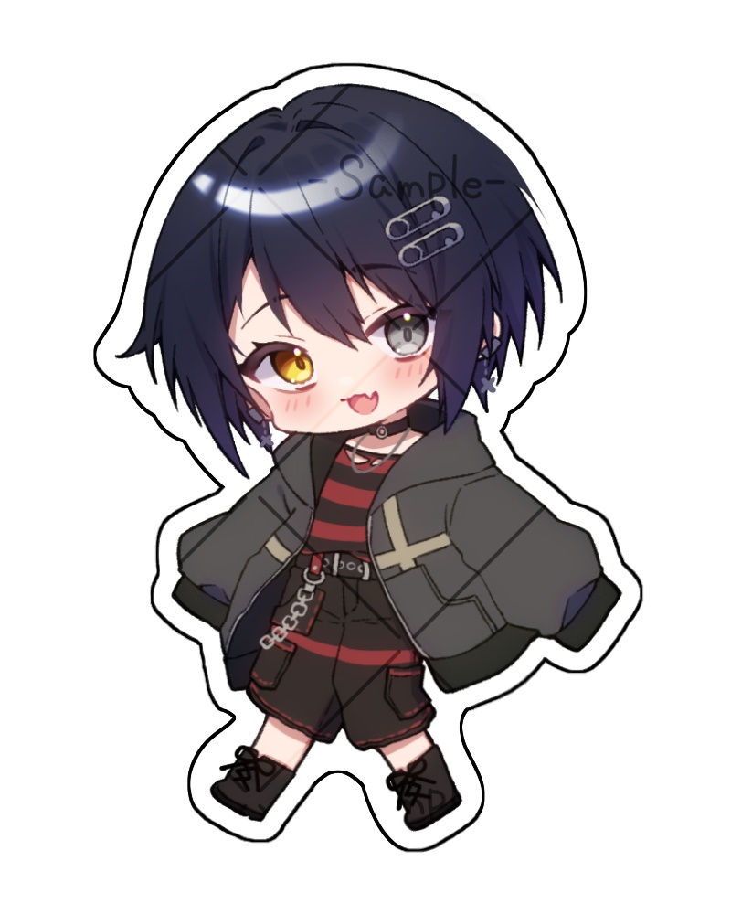 【非公式】ましろ爻　アクリルキーホルダー