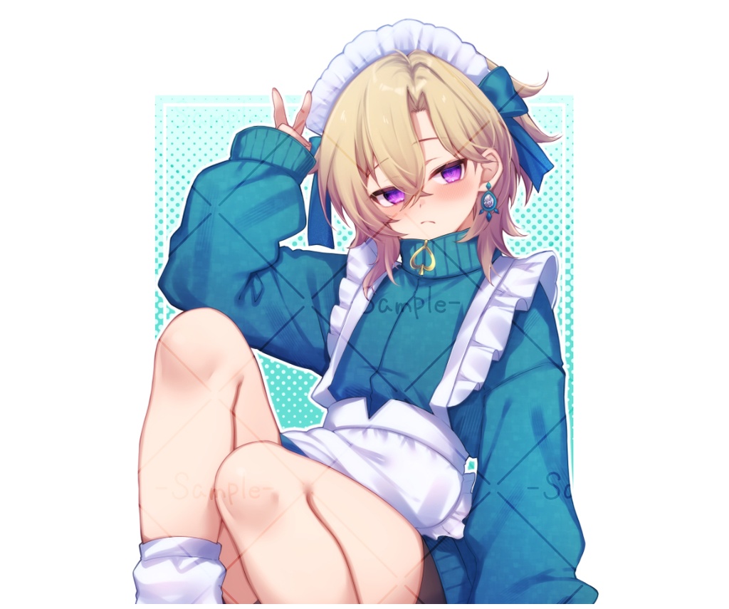 スタレ　アベンチュリン　色紙イラスト