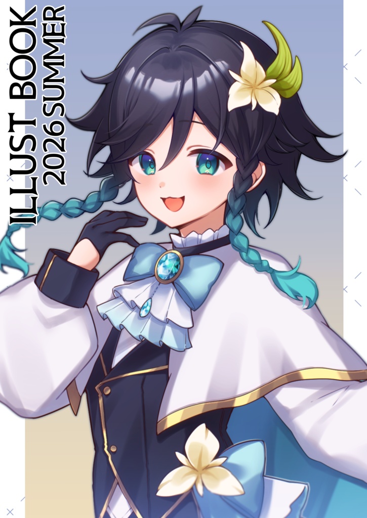 【C108新刊】原神/スタレ イラスト本