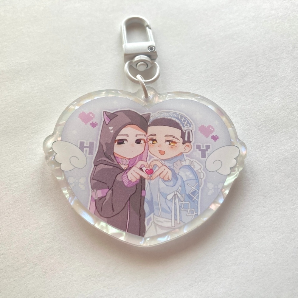 ✨新作✨アクリルキーホルダー サブカル異母兄弟