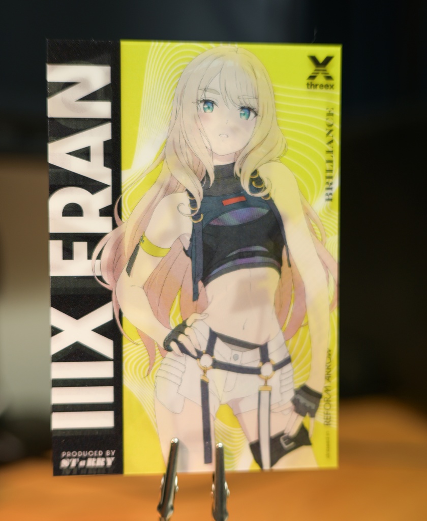IIIX レンチキュラーポストカード