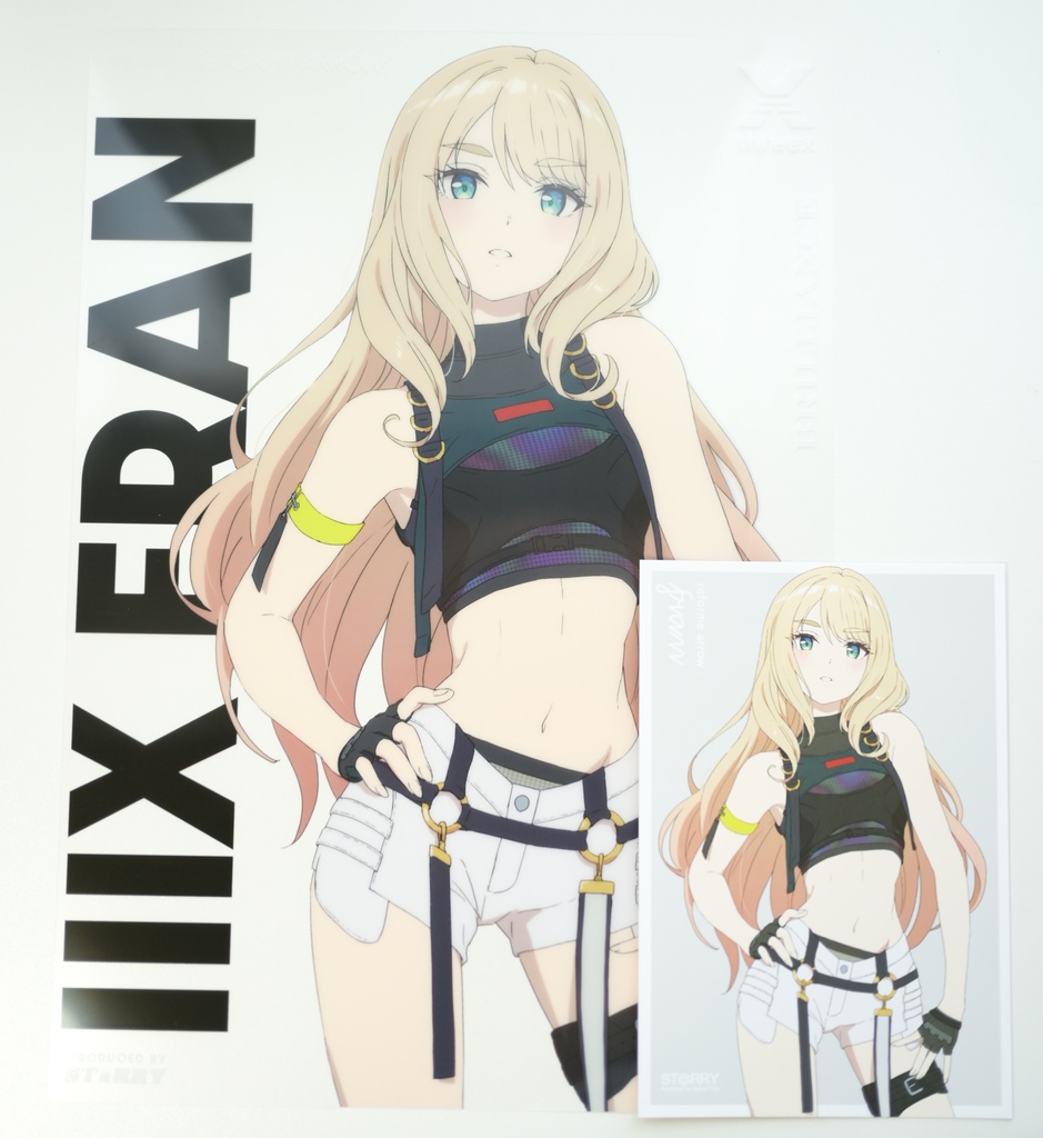IIIX fran クリアポスター＆ポストカードセット