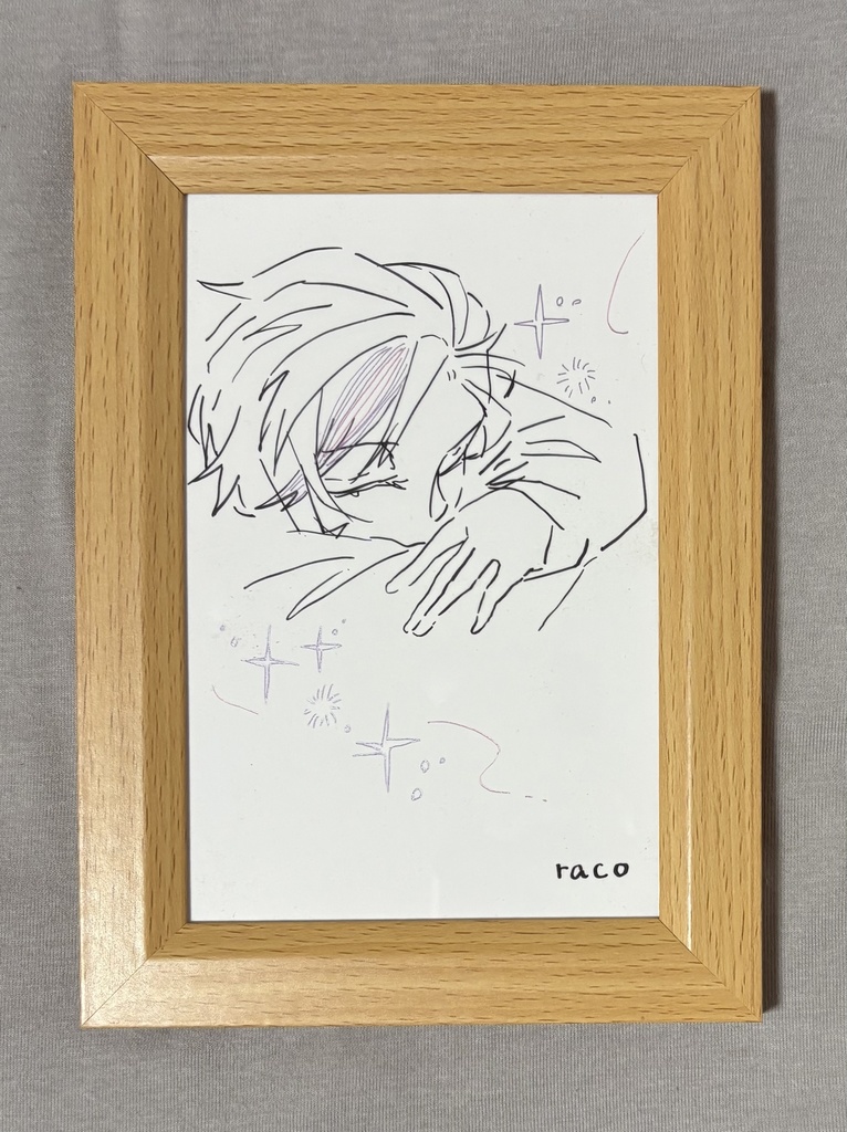 【非公式】不破湊原画ポストカード1
