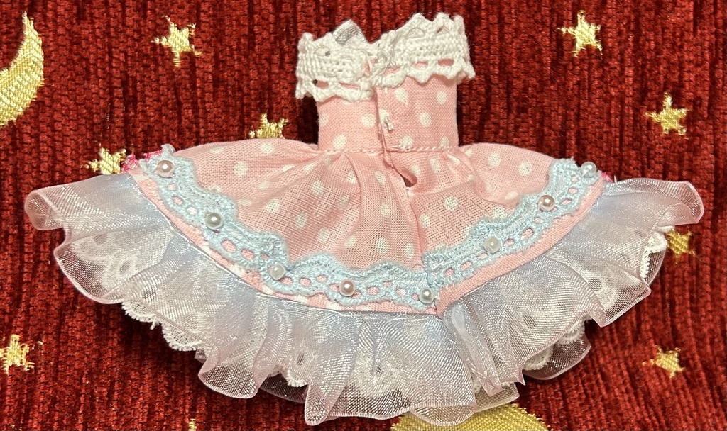 オビツ11服　アイスクリームドレス