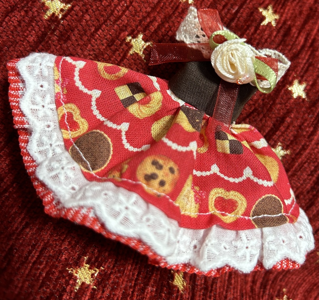 オビツ11服　スイーツドレス2