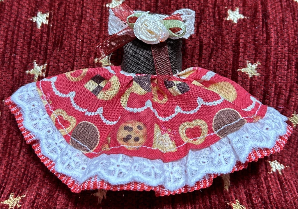 オビツ11服　スイーツドレス2