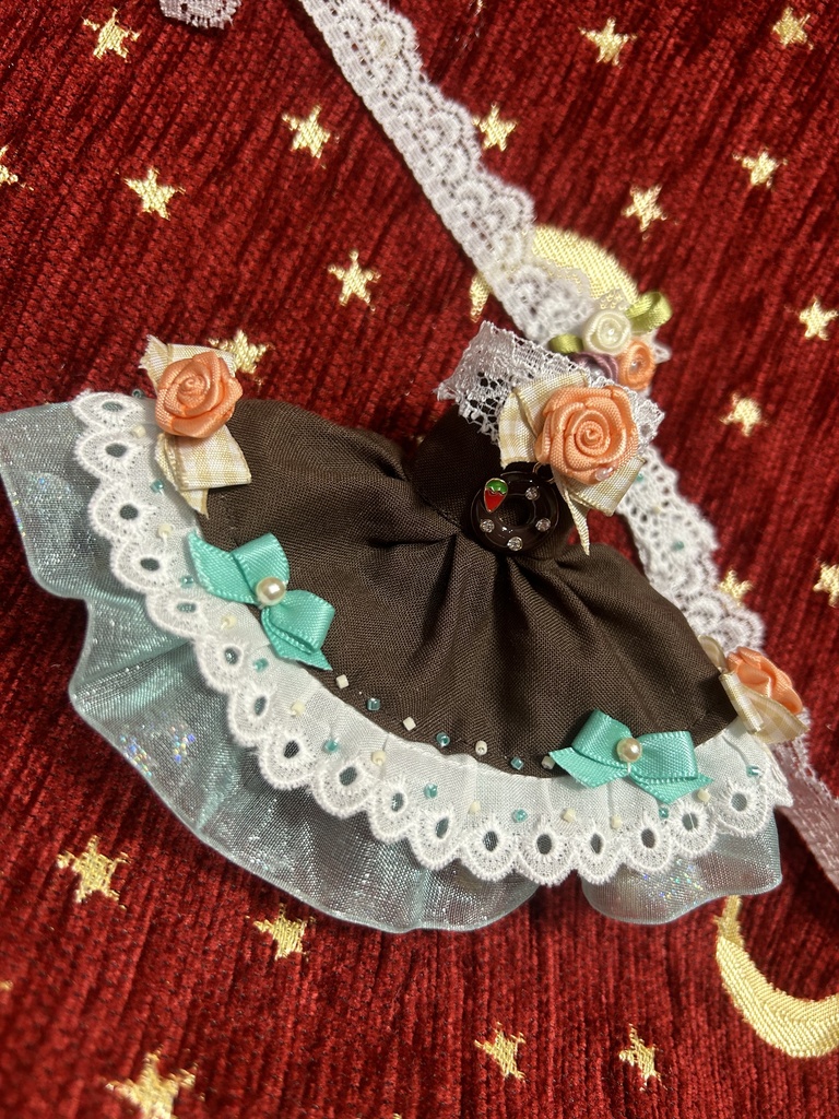 オビツ11服　チョコミントドレス