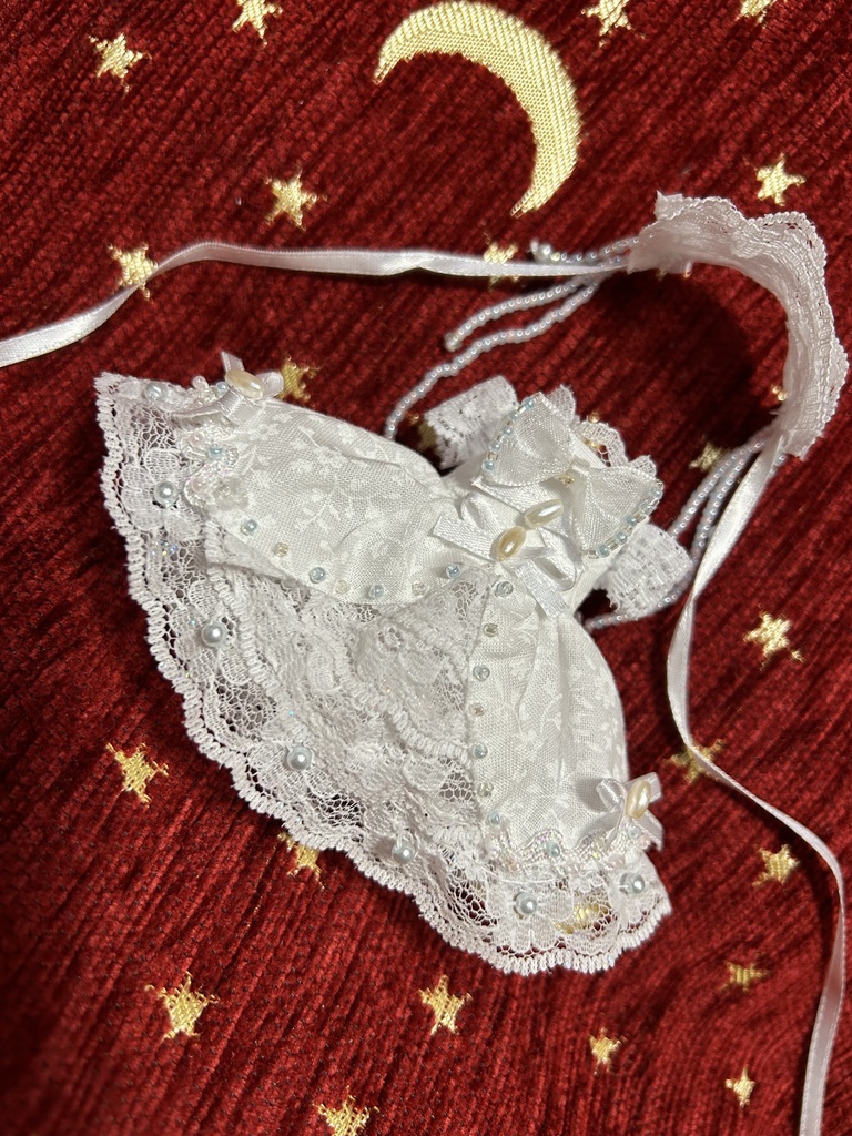 オビツ11服　ウェディング風ドレス