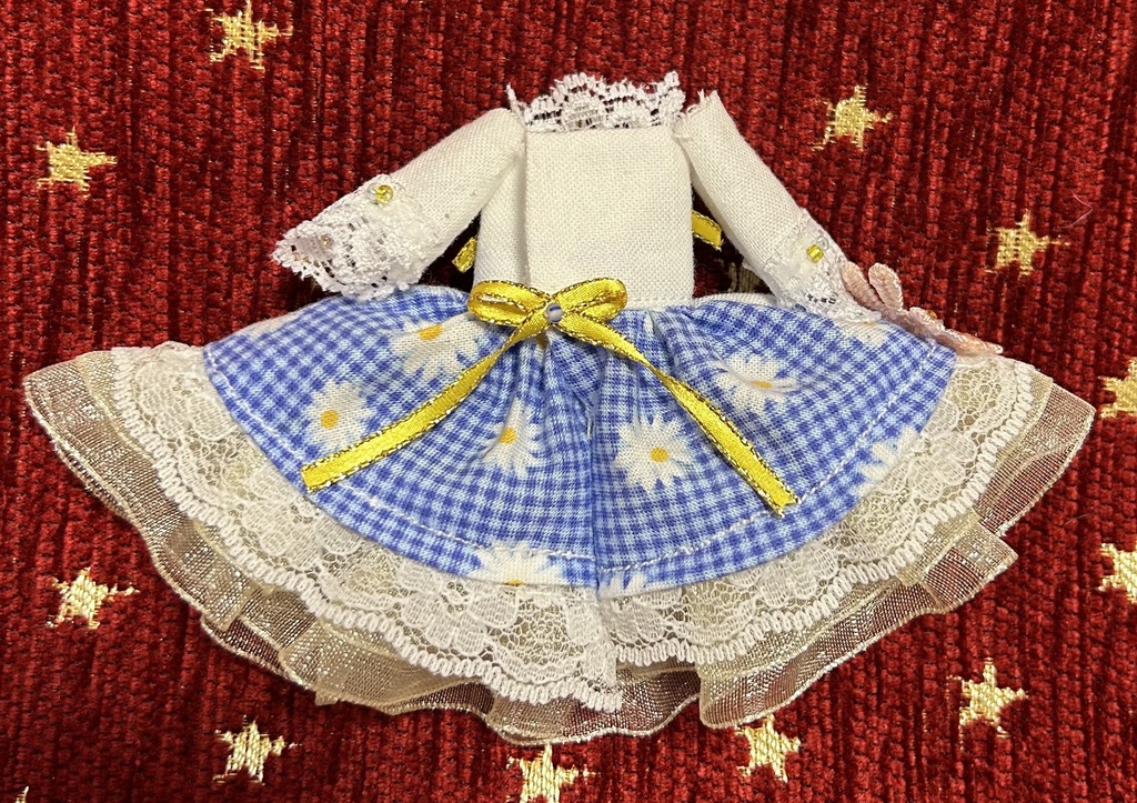 オビツ11服　マーガレットドレス