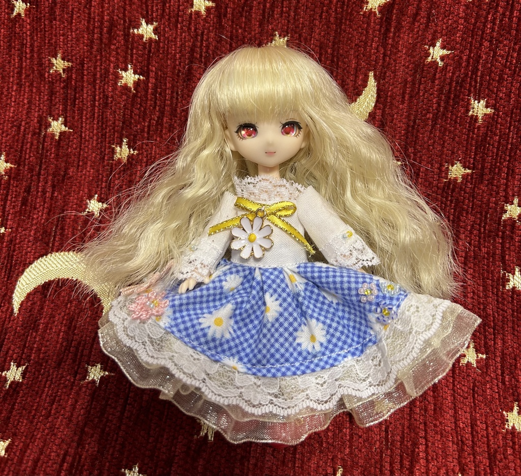 オビツ11服　マーガレットドレス