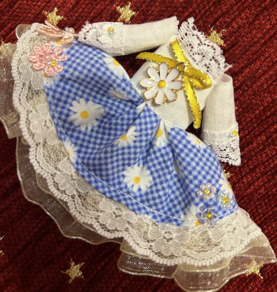 オビツ11服　マーガレットドレス