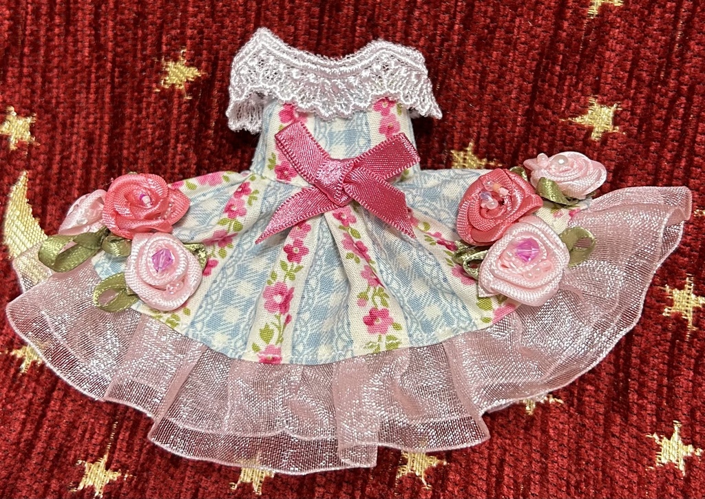 オビツ11アウトフィット　ローズガーデンドレス