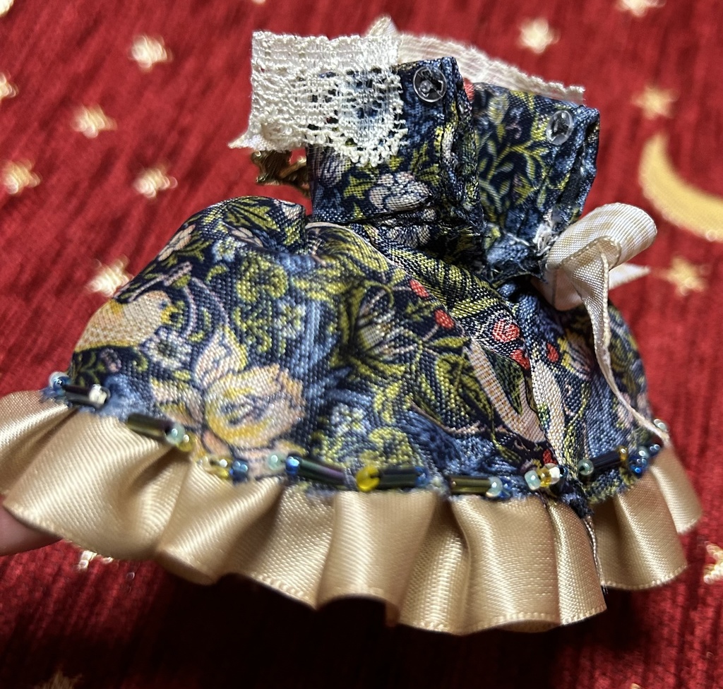 オビツ11アウトフィット　小鳥ちゃんドレス