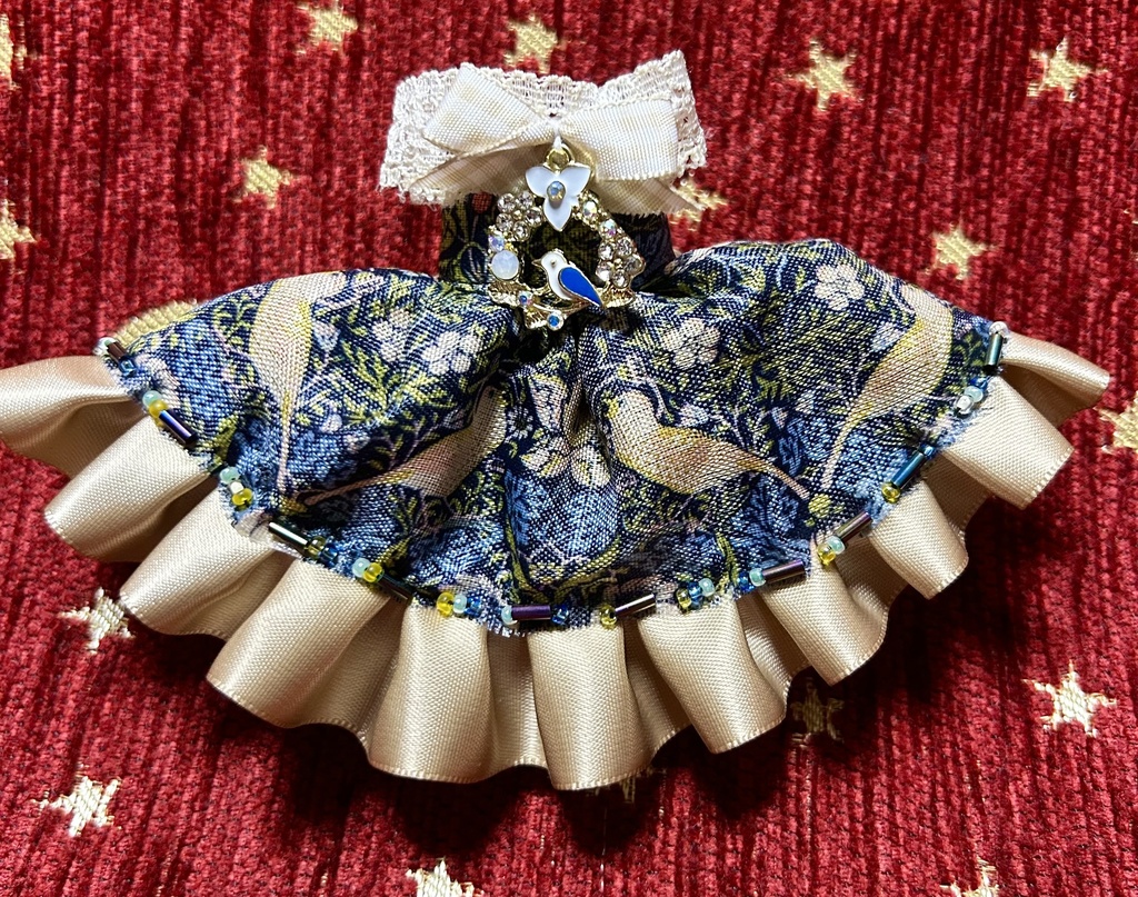 オビツ11アウトフィット　小鳥ちゃんドレス