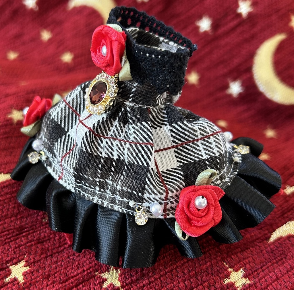 冬のお嬢様ドレス