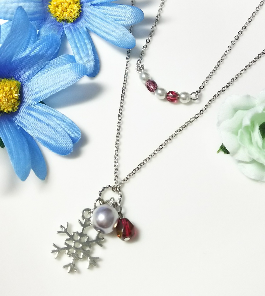 ユーリ!!!on Ice イメージ2連ネックレスセット