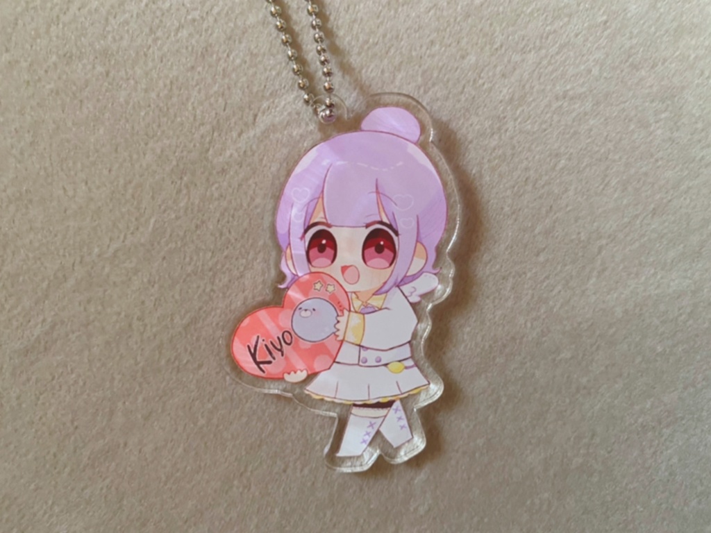 きよ。アクリルキーホルダー