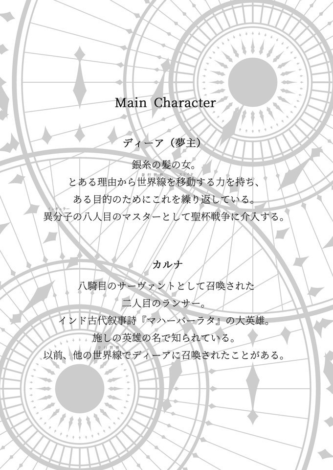 【Fate夢】World Line I