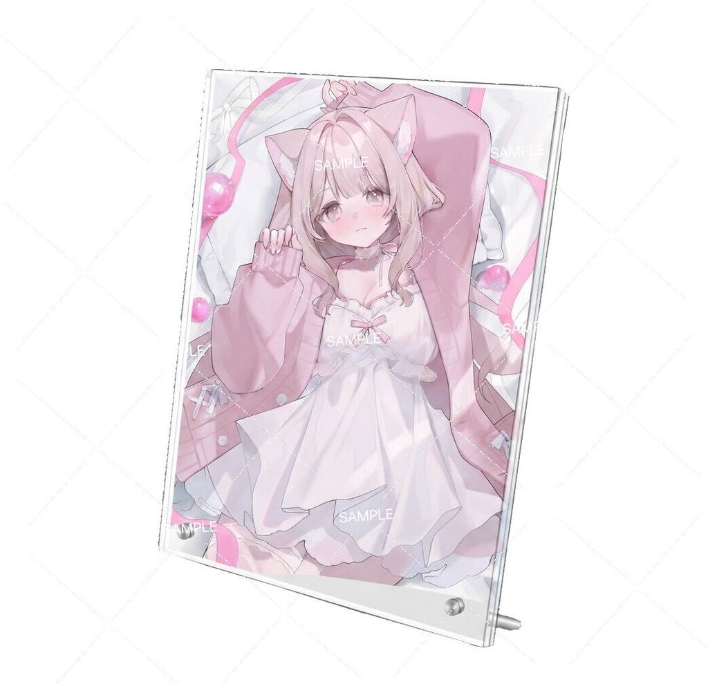7時のアクリルプレート