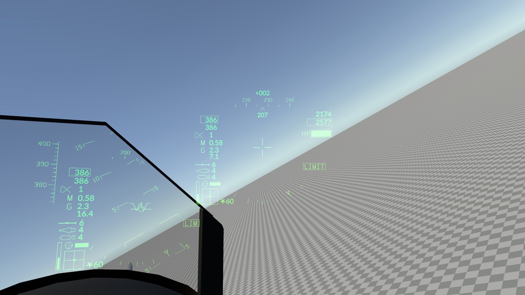 Custom HUD / HMD System For Sacc Flight