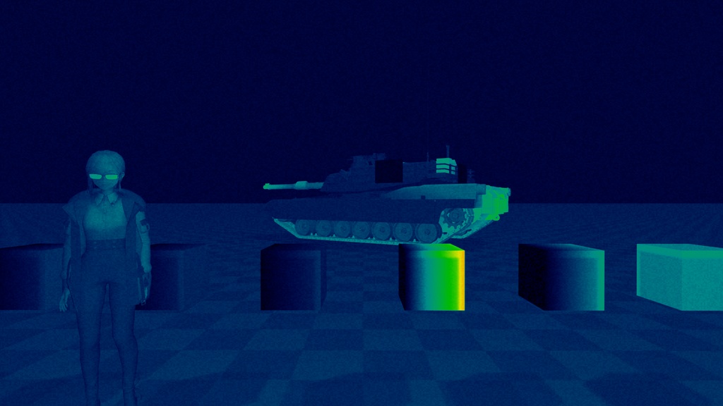 【VRChat向け】IR Camera System(赤外線カメラギミック)