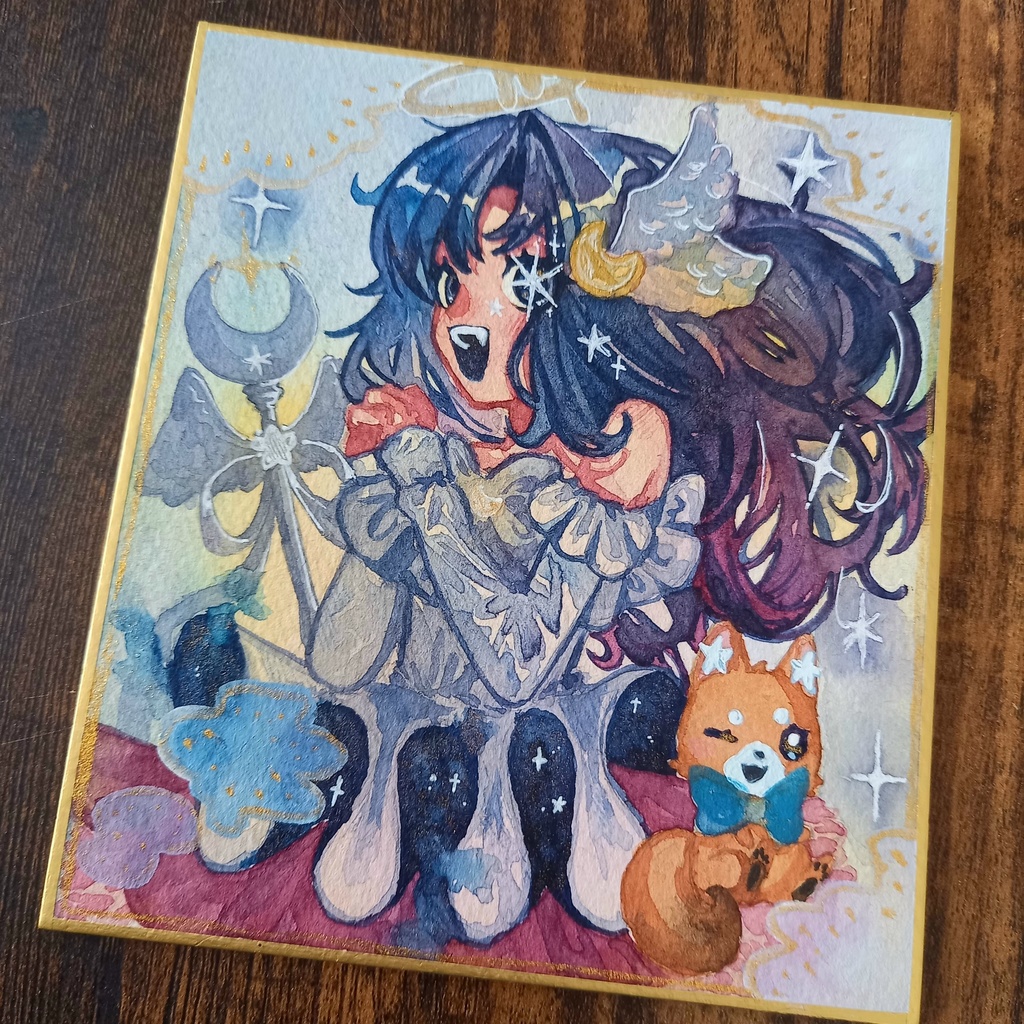 原画　月の魔法