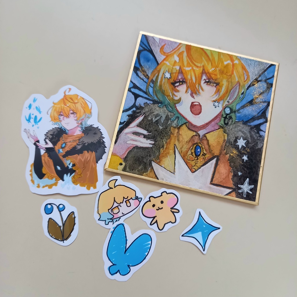 妖精殿セット 原画 シール