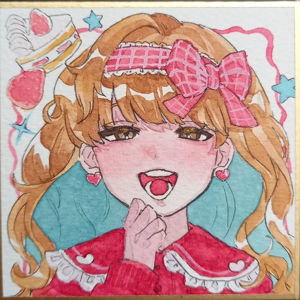 原画 甘いもの気分