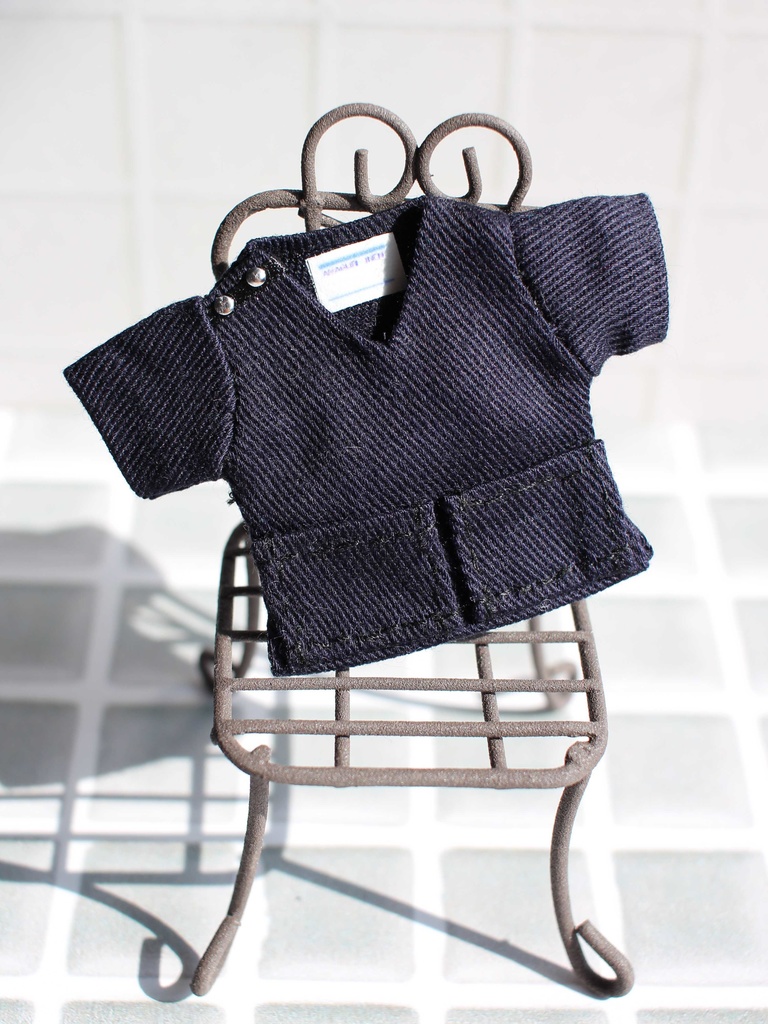 スクラブ上下セット(ブラック)