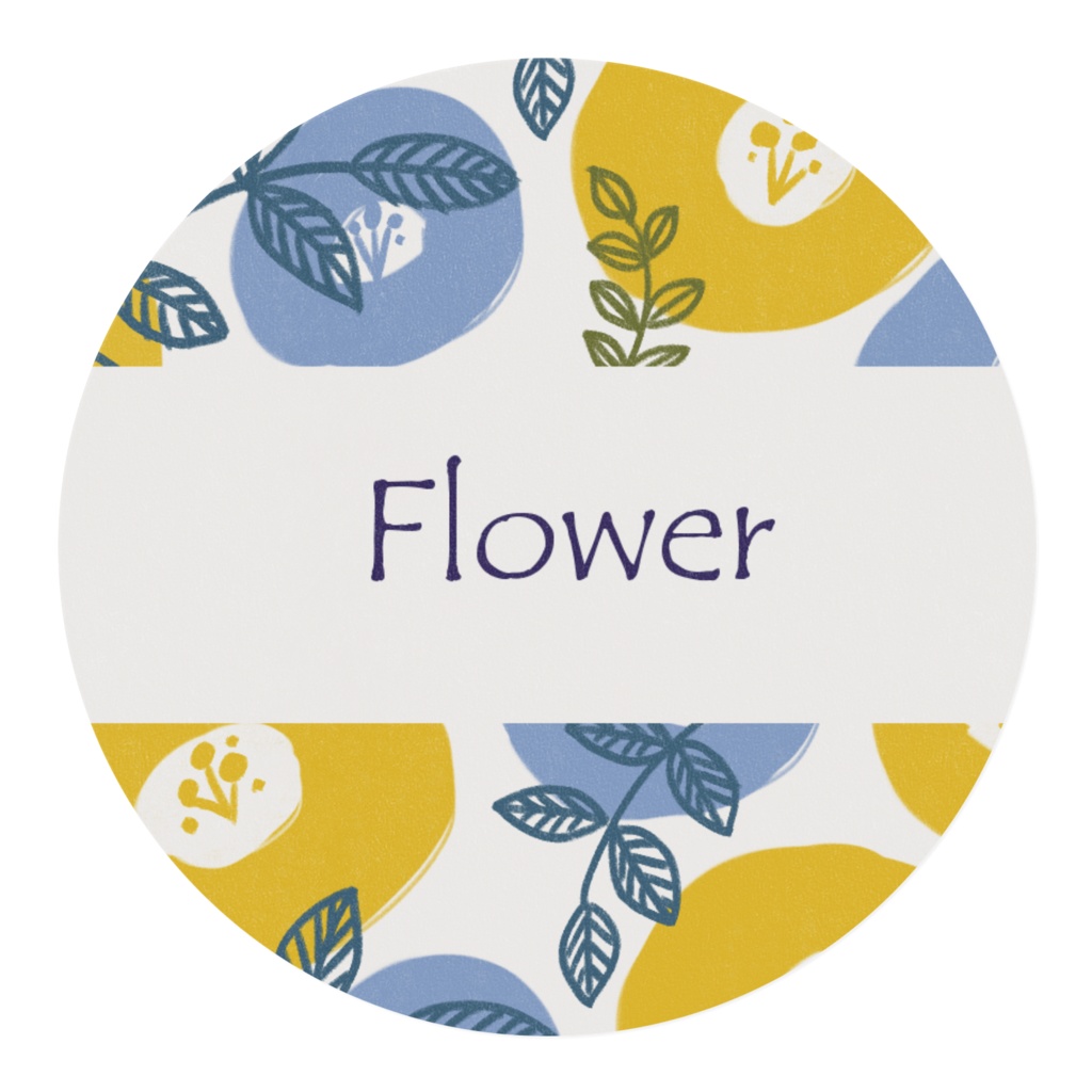 黄色いお花のテープ