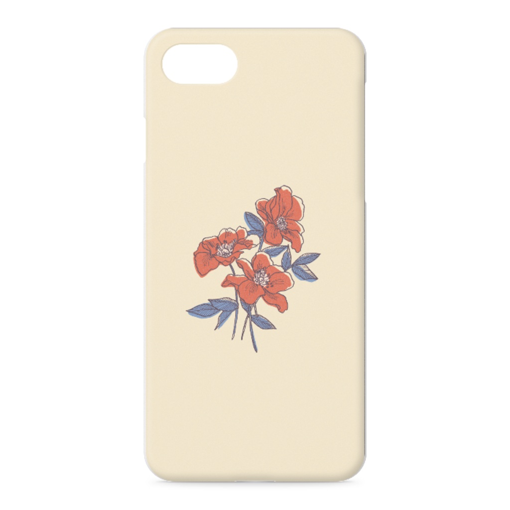 お花のスマホケース