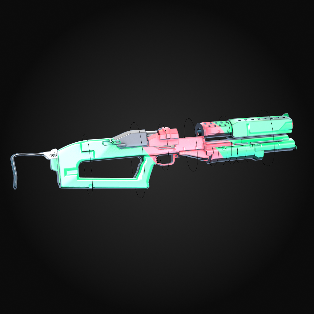 [Blender/Unity/VRC] サイバーパンク2077/Edgerunners Rebeccaのショットガン「Guts」（バジェット ...