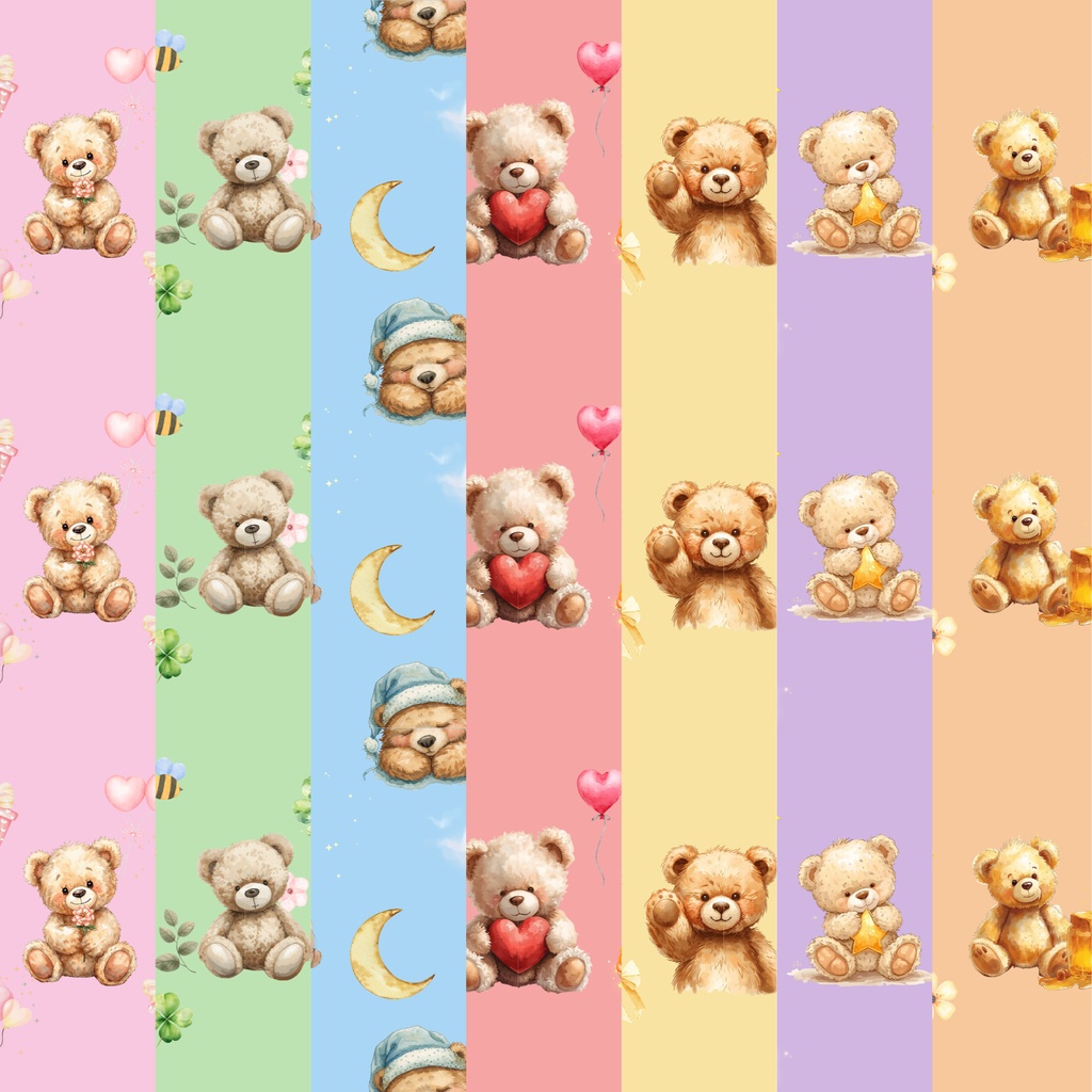 テディベア　デジタルペーパー