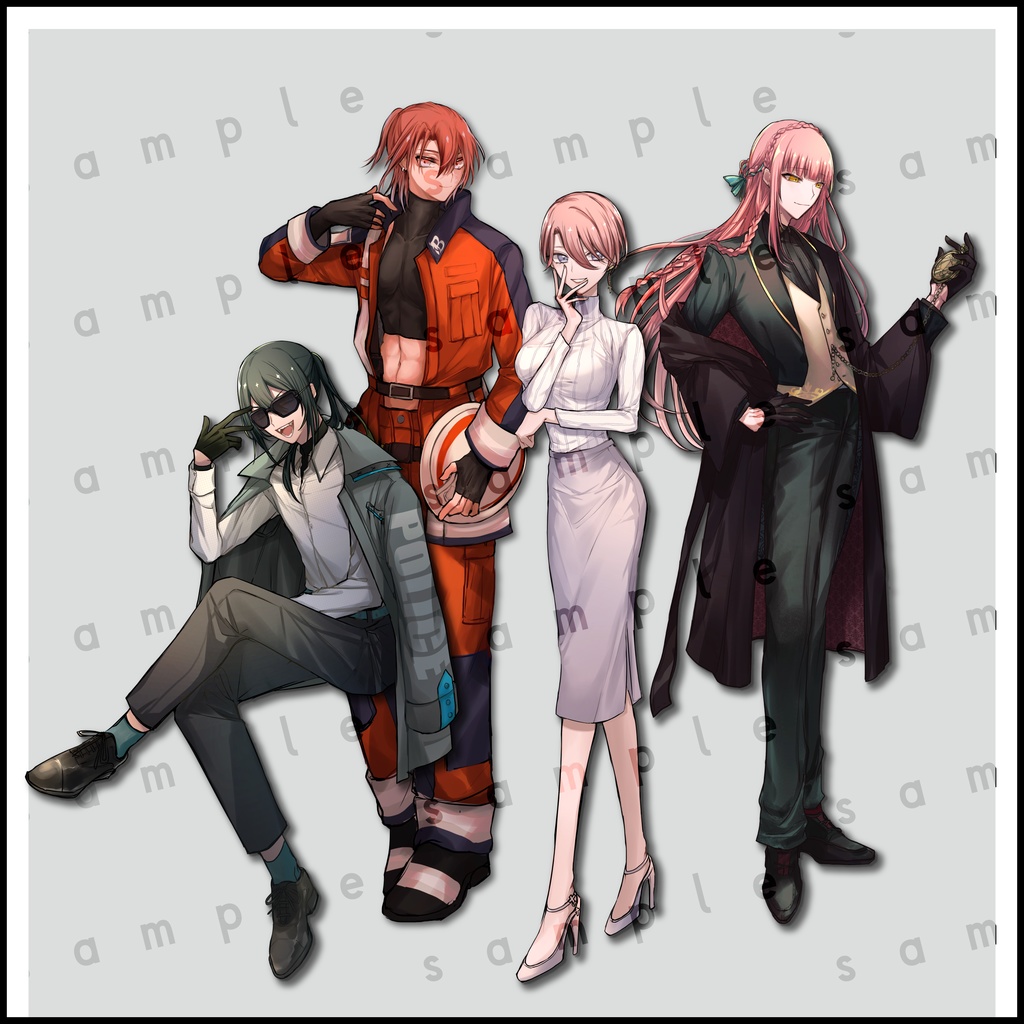 TRPG用イラスト制作