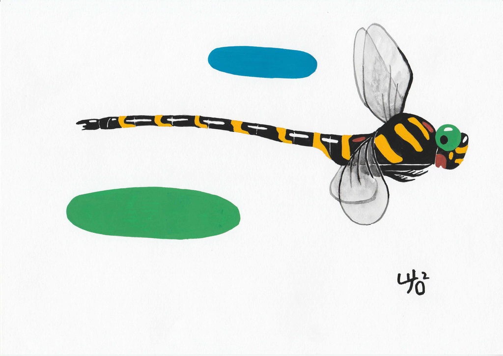 オニヤンマのトートバッグ