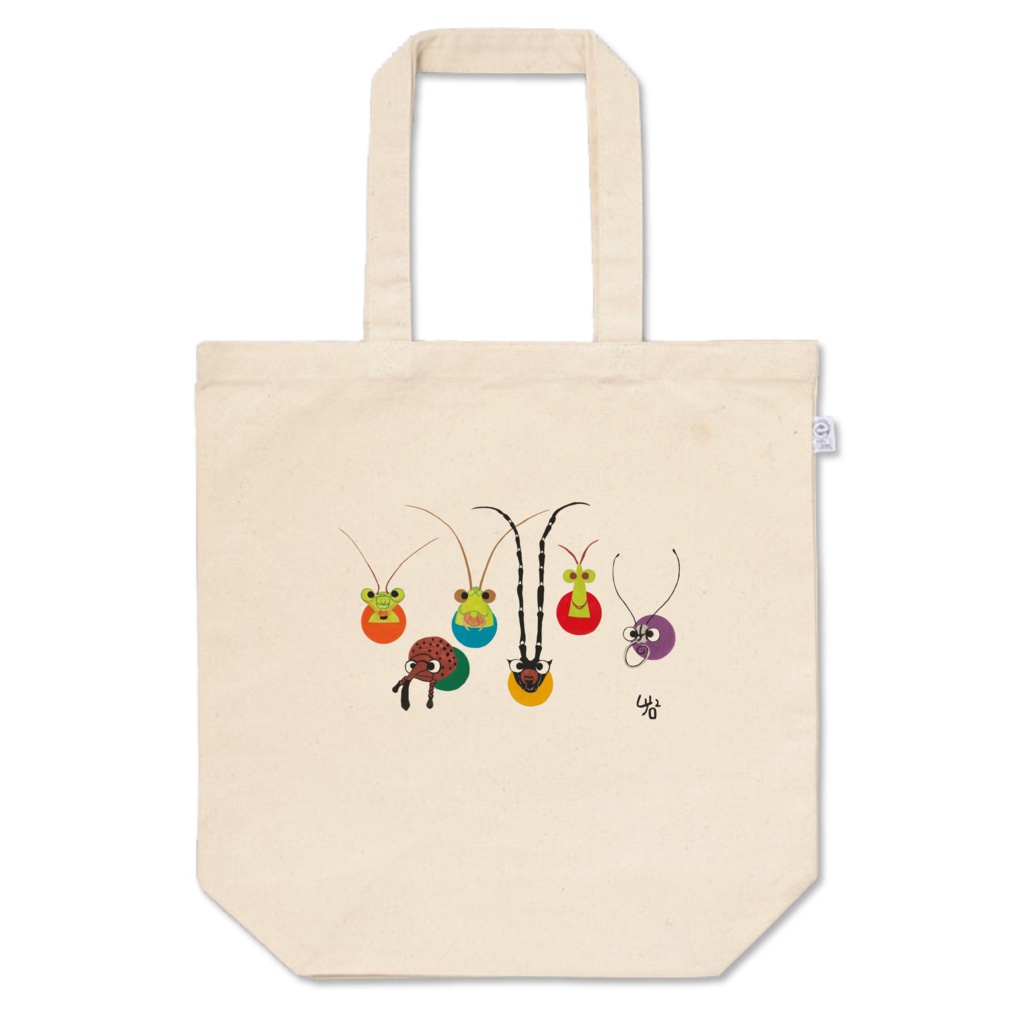 触角のトートバッグ