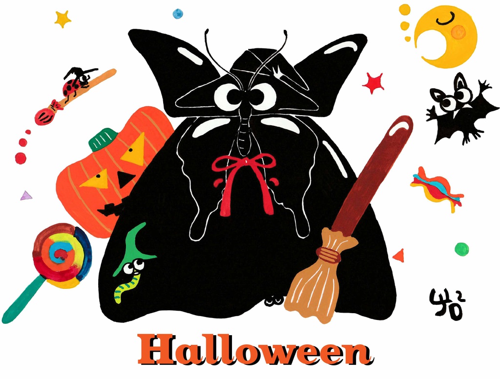 Halloweenのトートバッグ