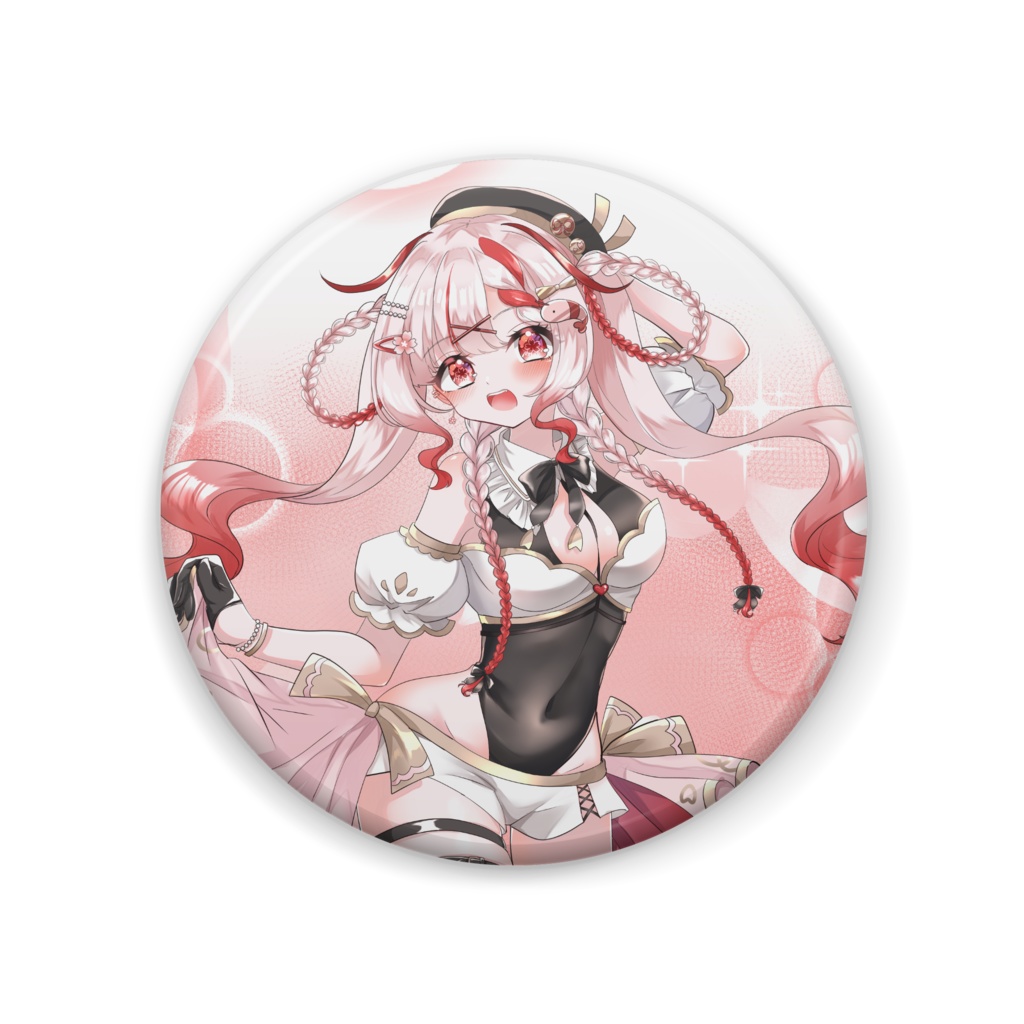 🌸Vtuberデビュー記念グッズ🦐【缶バッジ】