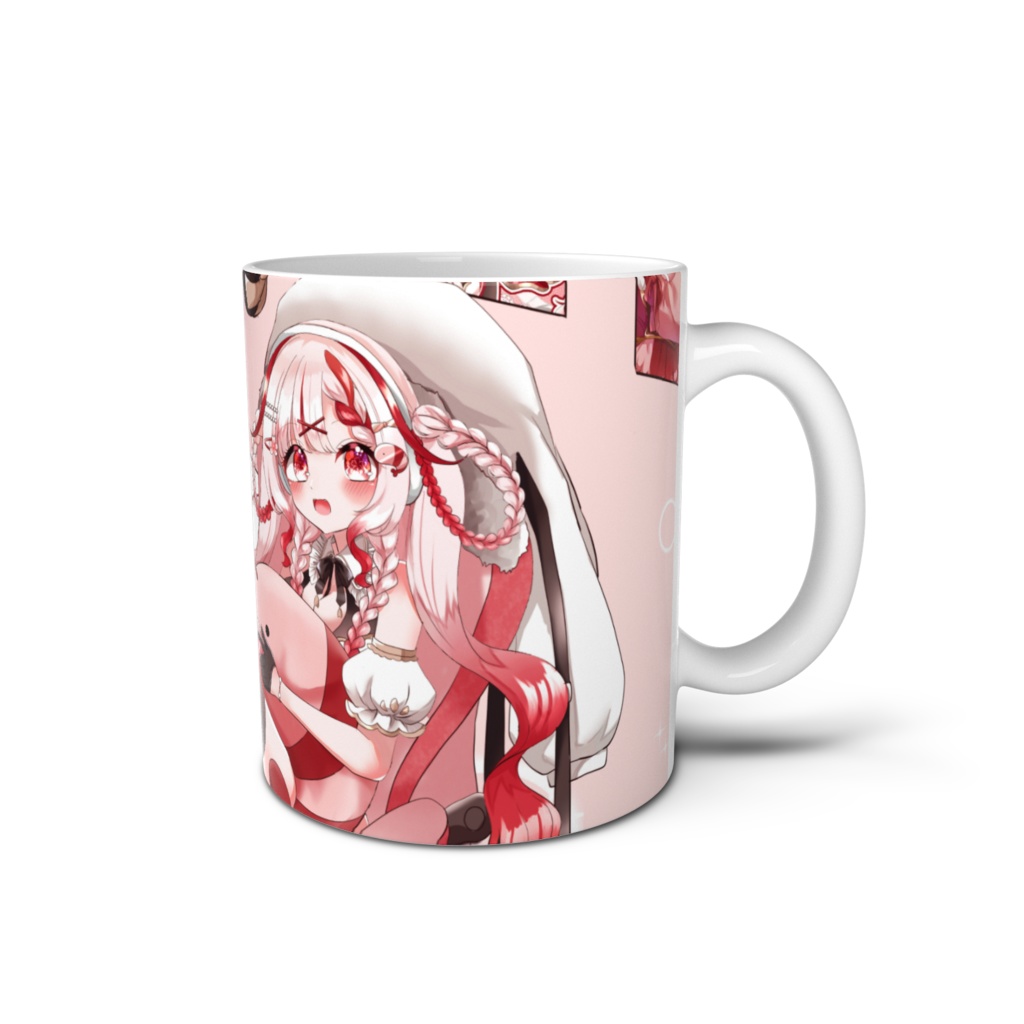 🌸2周年記念Vtuberデビューグッズ🦐【キービジュアルマグカップ】