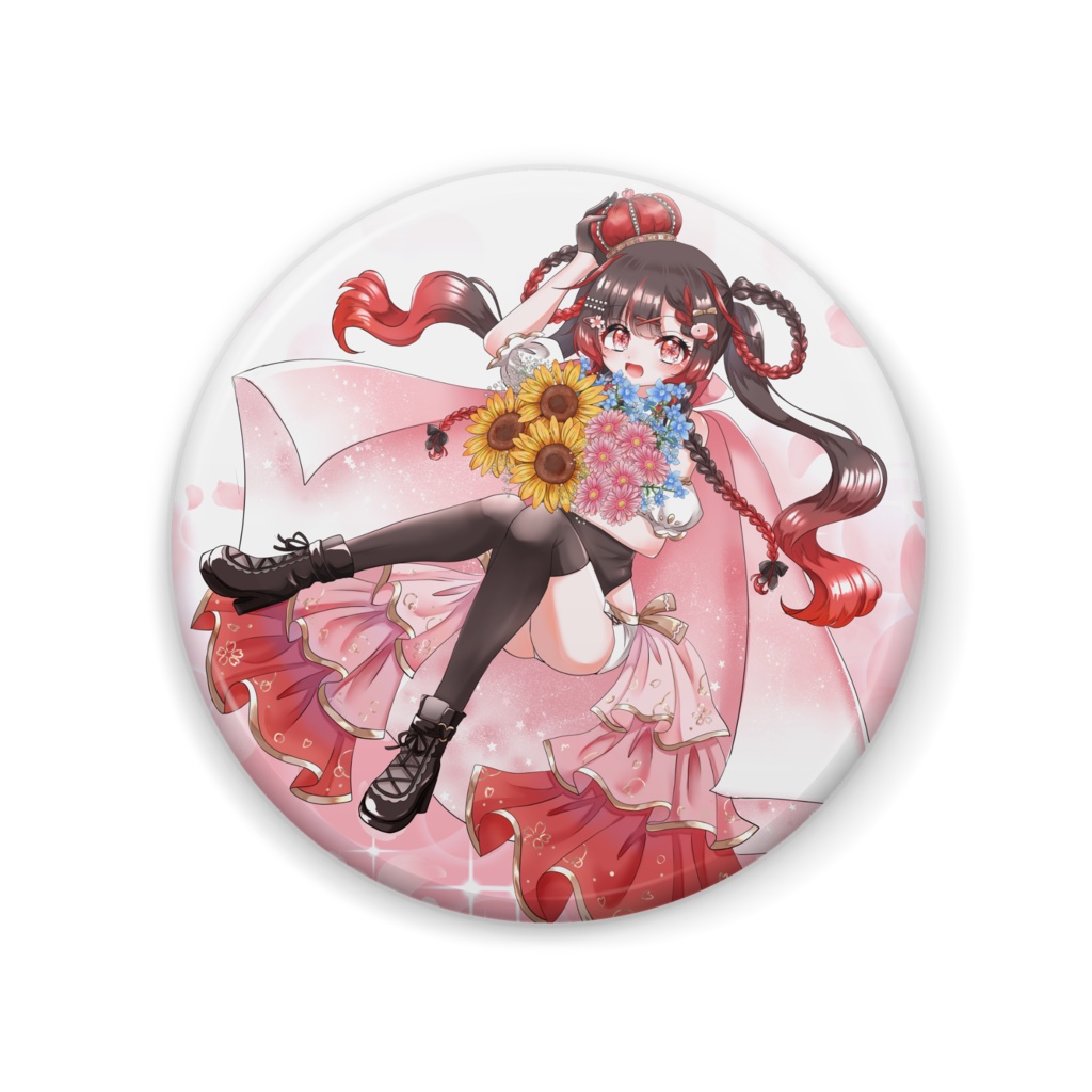常設/桜結こえび生誕祭2025【通常黒髪ver缶バッジ】