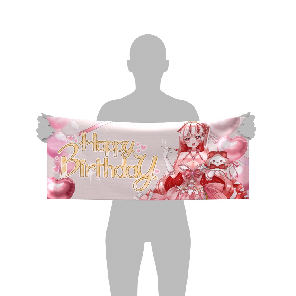🌸生誕祭2026記念グッズ🦐フェイスタオル