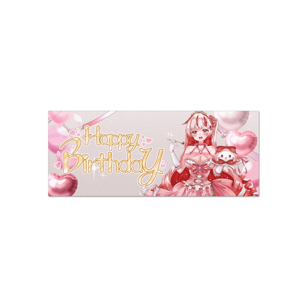 🌸生誕祭2026記念グッズ🦐フェイスタオル