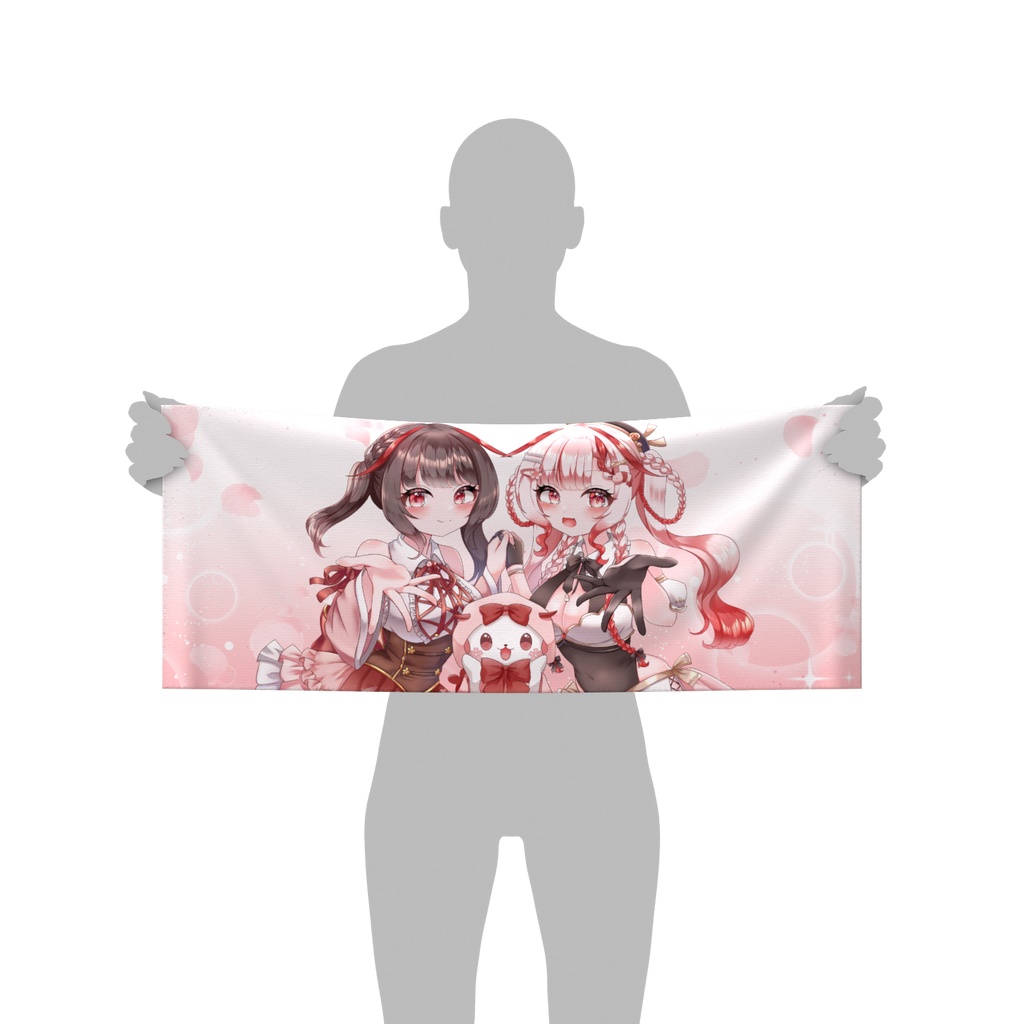 🌸4周年記念🦐フェイスタオル
