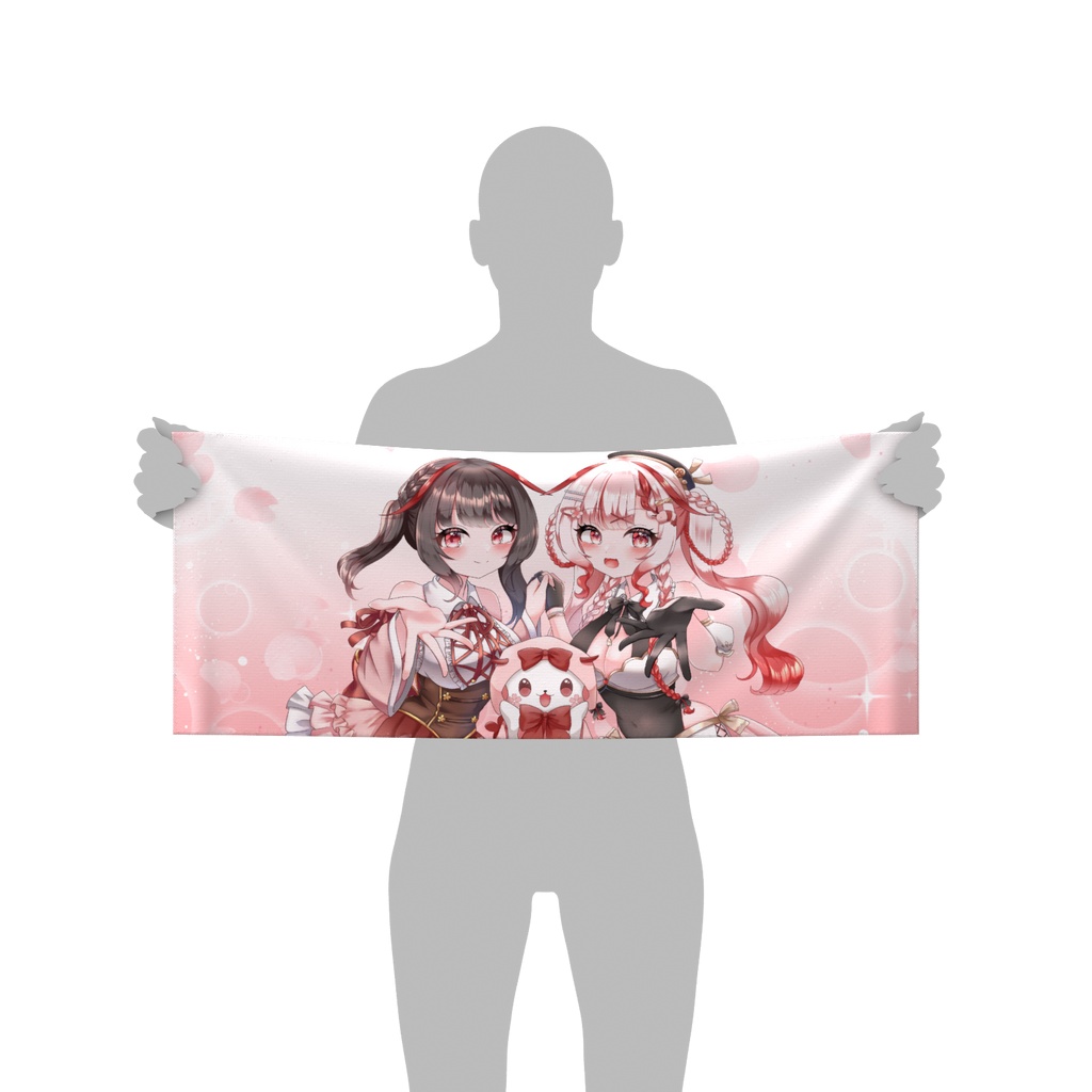 🌸４周年記念🦐フェイスタオル