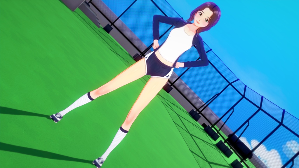 Aerith Gainsborough Koikatsu card wegoing2hell BOOTH