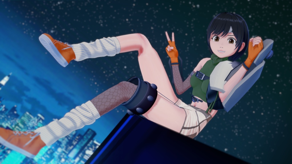 Final Fantasy 7 Koikatsu character pack