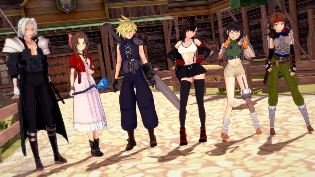 Final Fantasy 7 Koikatsu character pack