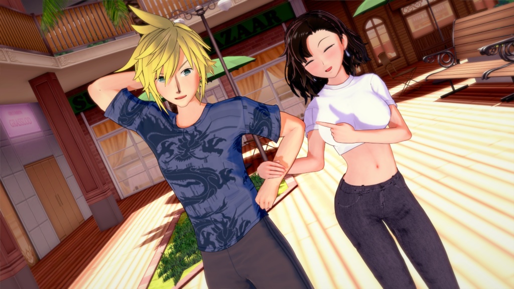 Cloud Strife Koikatsu character card